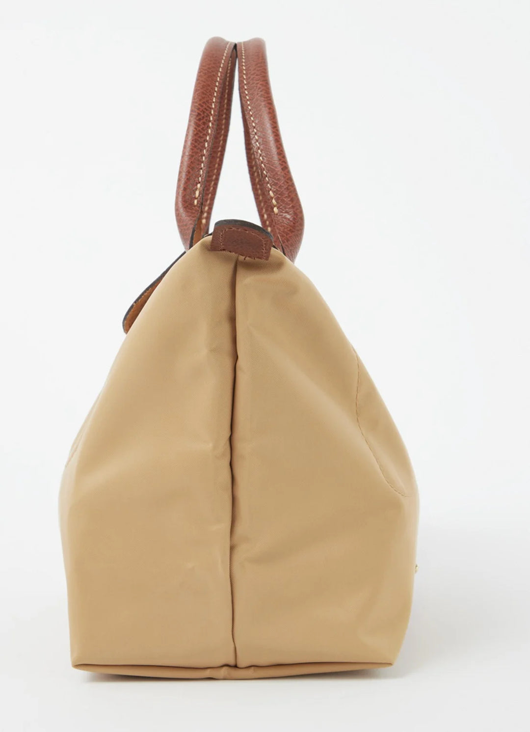 Longchamp Le Pliage Original handtas S met leren details