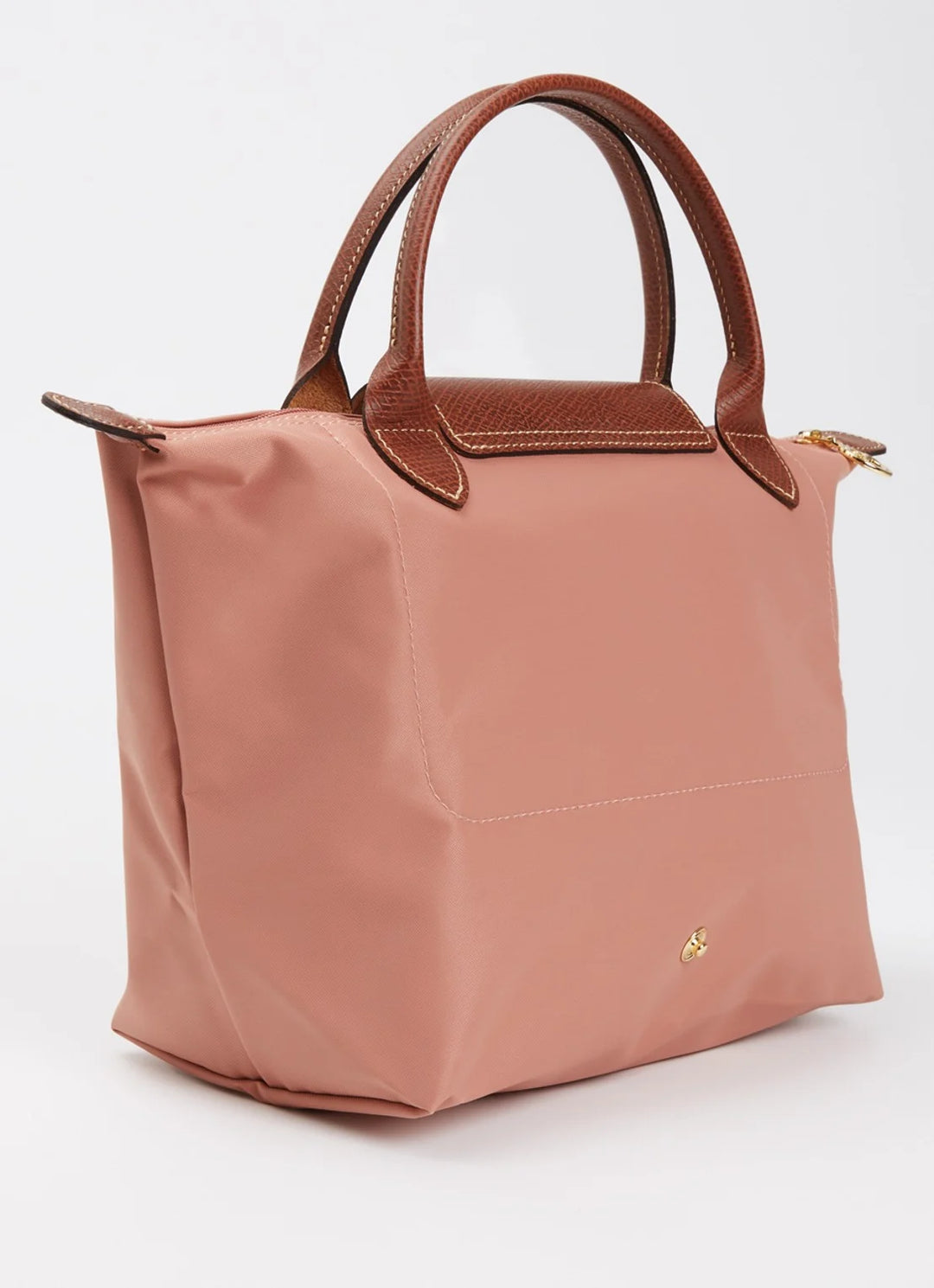 Longchamp Le Pliage Original handtas S met leren details