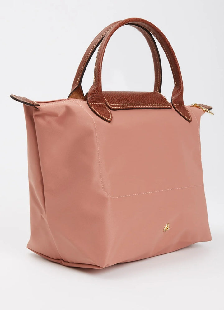 Longchamp Le Pliage Original handtas S met leren details