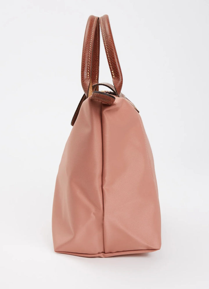Longchamp Le Pliage Original handtas S met leren details