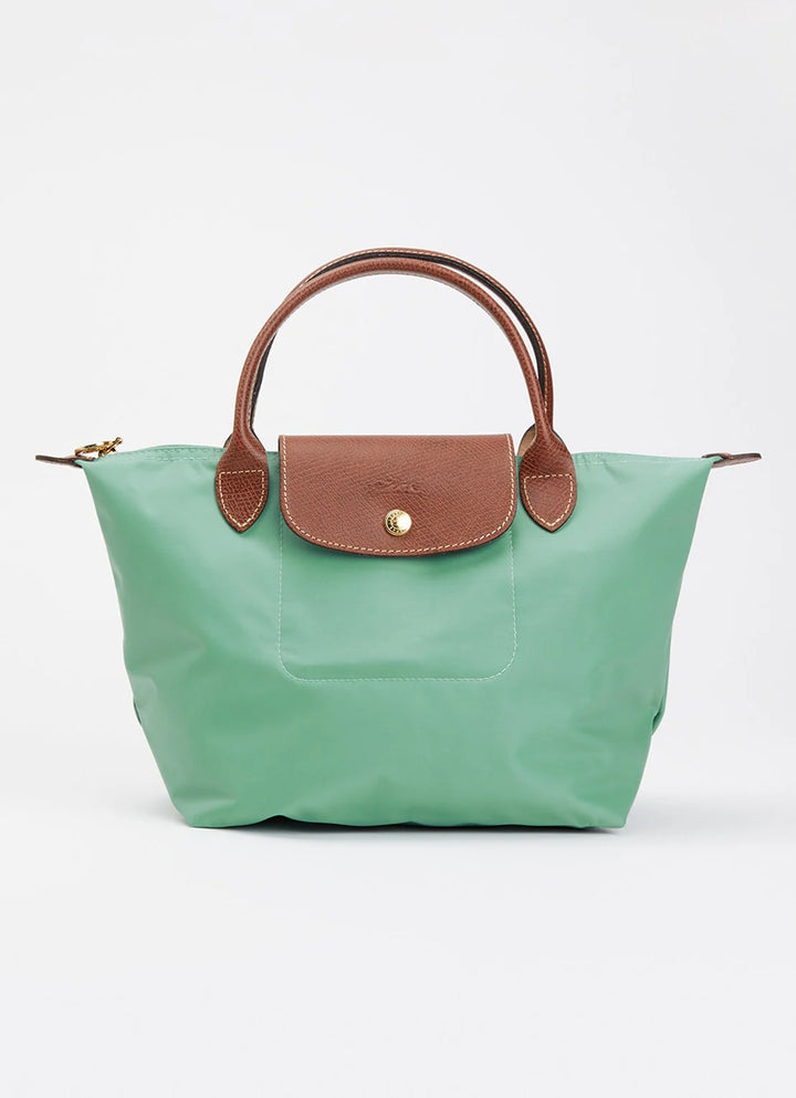 Longchamp Le Pliage Original handtas S met leren details