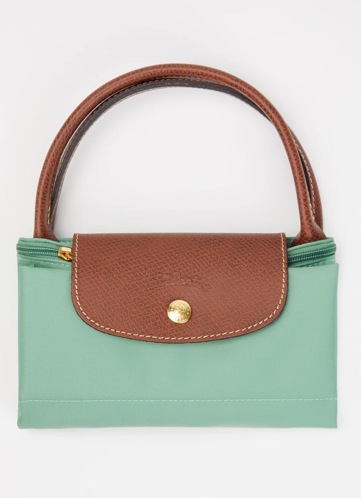 Longchamp Le Pliage Original handtas S met leren details