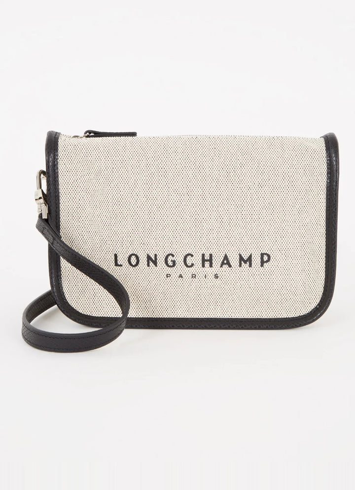 Longchamp Essential crossbodytas S van canvas met afneembare schouderriem