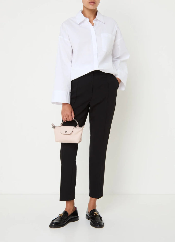 Longchamp Le Pliage Xtra handtas XS van leer met afneembare schouderriem