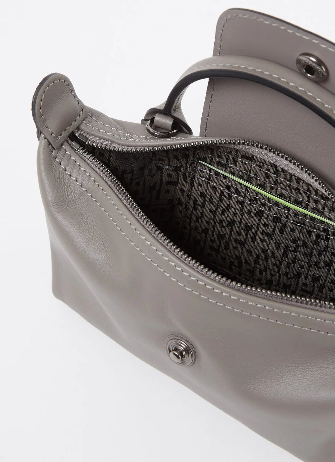 Longchamp Le Pliage Xtra handtas XS van leer met afneembare schouderriem