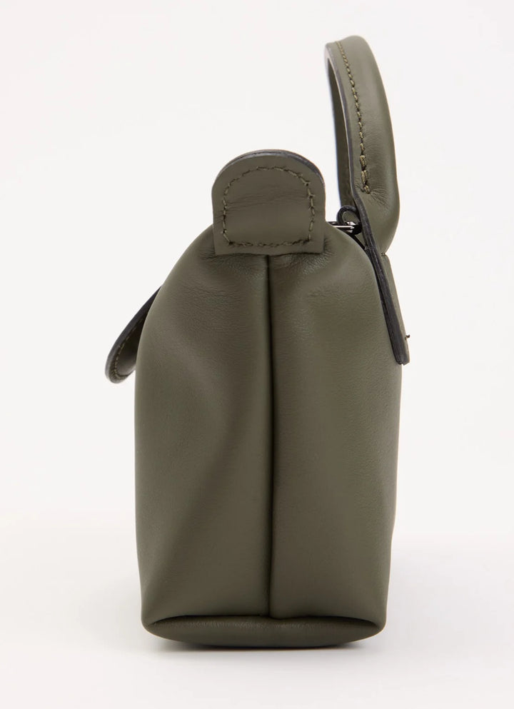 Longchamp Le Pliage Xtra handtas XS van leer met afneembare schouderriem