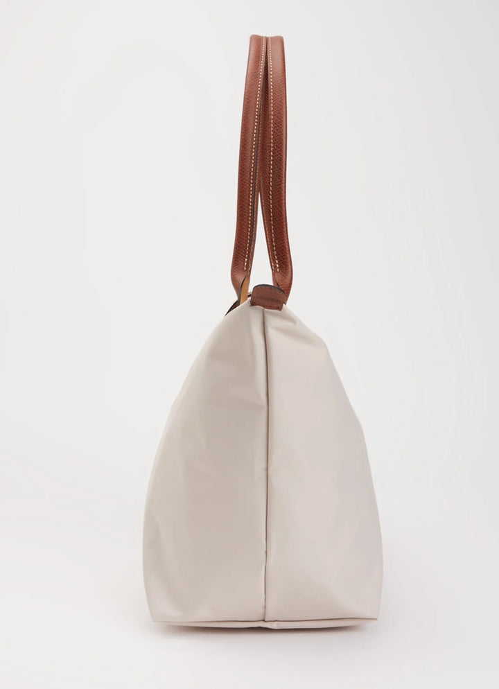 Longchamp Le Pliage Original schoudertas L met leren details