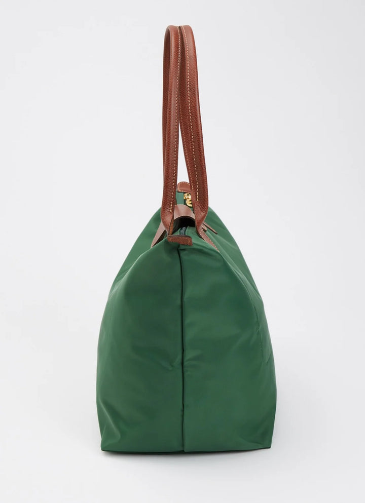 Longchamp Le Pliage Original schoudertas L met leren details