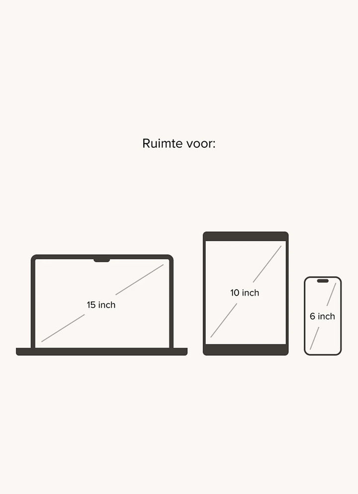 Longchamp Le Pliage Original schoudertas L met leren details