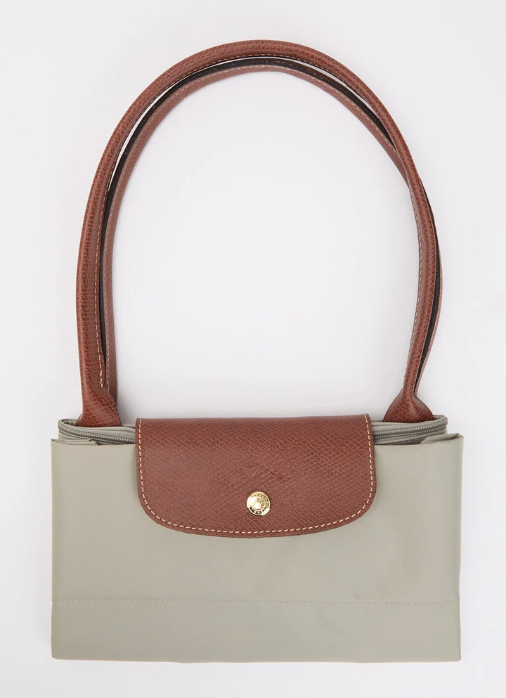 Longchamp Le Pliage Original schoudertas L met leren details