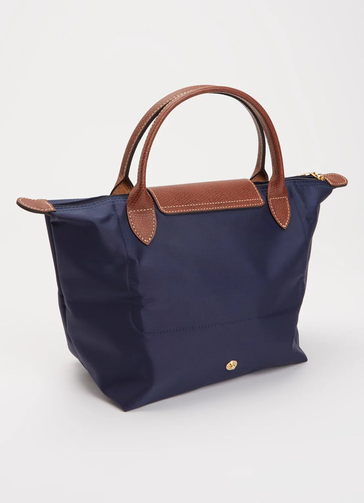 Longchamp Le Pliage Original handtas S met leren details